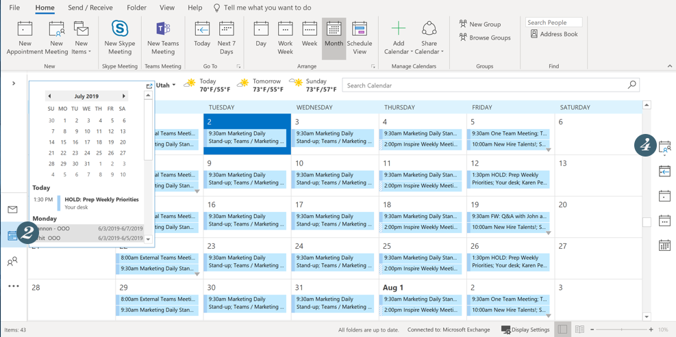 Microsoft Outlook Training Tips: Setting Your Out of Office