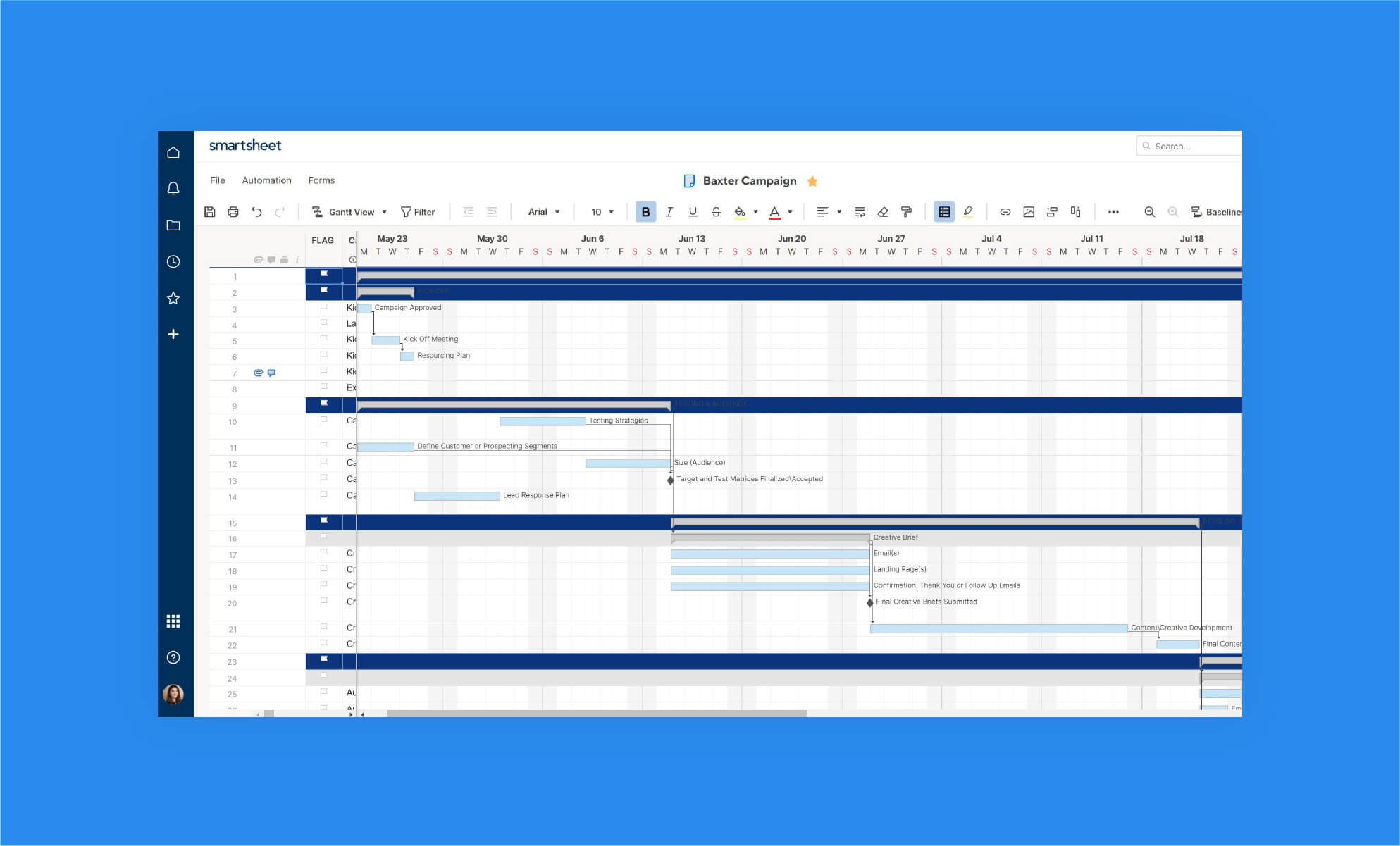 Smartsheet Project Management For Beginners 6845