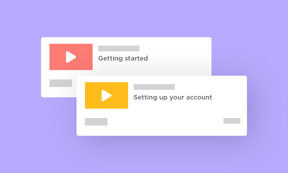 Two onboarding video asset tasks.